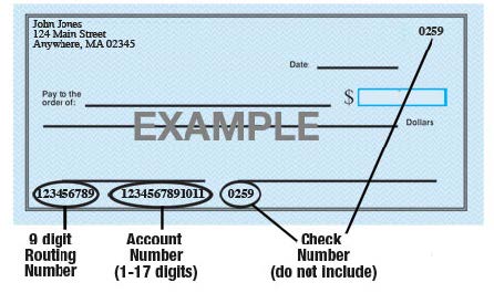 Learn how to read a paper check